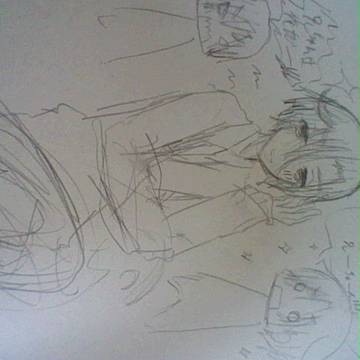 友達に描いてもらったオリキャラ！！