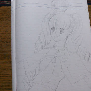 下書きペローナちゃん