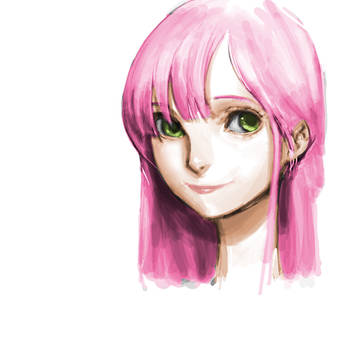 pink hair!