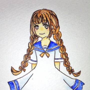 セーラー型ワンピース