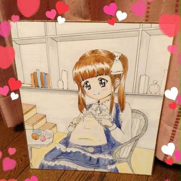 田村ゆかりではなくあかりちゃんの色紙頒布します【C84】