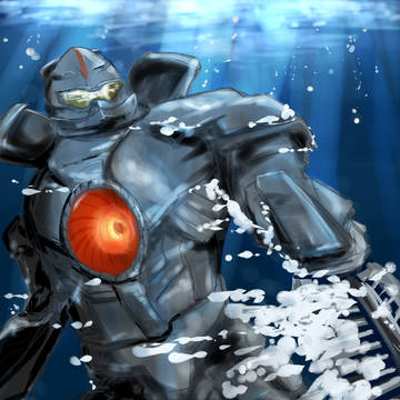 水中でチェーン・ソード