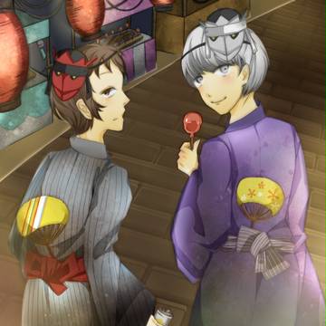 八十稲羽の夏祭り