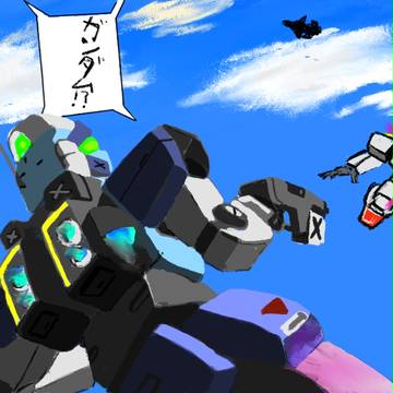 ジムストライカーvsガンダムピクシー