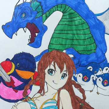 【ユギマス】高坂海美＆ペンギン＆アクア・ドラゴン