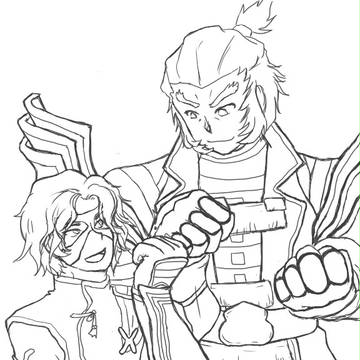 豊臣線画