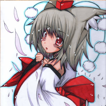 【C84告知】もみじ色紙です(´ω`)