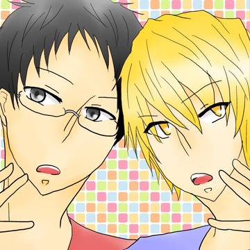 【黒バス】嫁が描きたくなった【日向と福井】