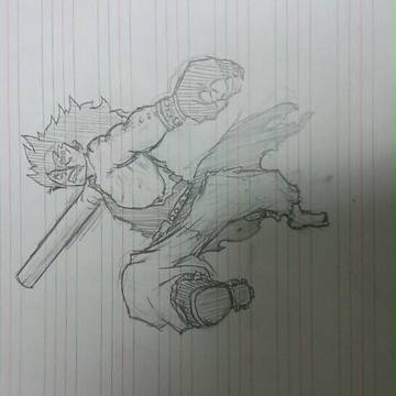 FAIRY TAILのガジルさん。