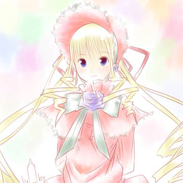 水彩真紅