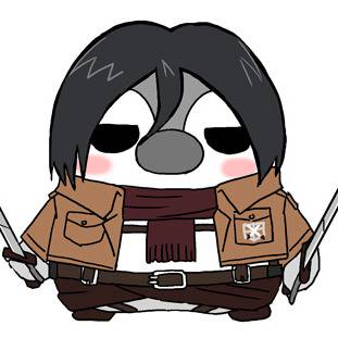 ぺそぎんにコスプレをさせてみた。　進撃の巨人編