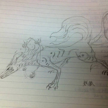 妖狐(落書き。)