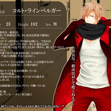 【R,h】コルト・ラインベルガ―【住民票】