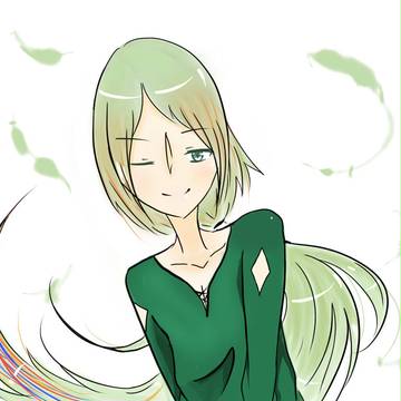 私の鳥の擬人。