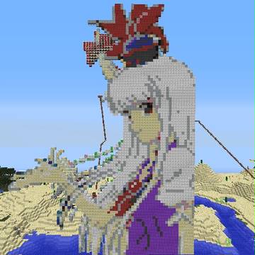 マインクラフトで上白沢慧音(通常)
