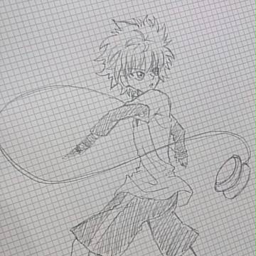 落書き キルア