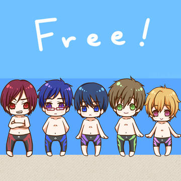 Free!デフォルメ
