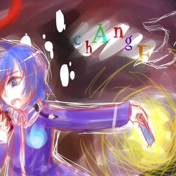 chAngE×ヴァンガ(落書き)