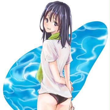 水着女子