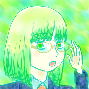 めがね女子
