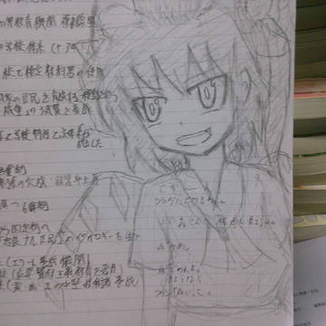 以前の森フランに身体を描いてみた。