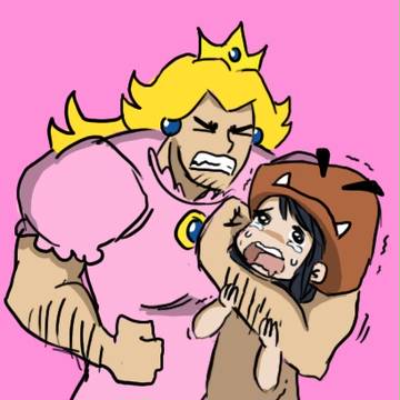 Peach vs Goomba