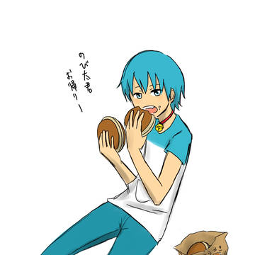 擬人化落書き