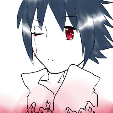 血のように赤い火