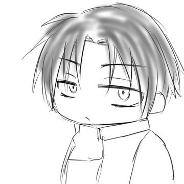 リヴァイ兵長風