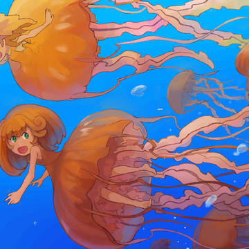 クラゲ娘