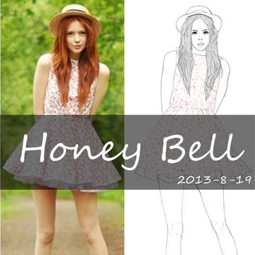 Red hair woman