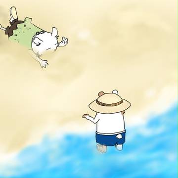 【ピクビ】海だー!【海水浴】