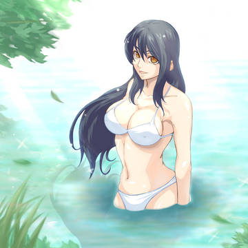 夏の水辺