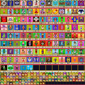 ドット絵で東方　輝針城　堀川雷鼓など　５キャラ追加