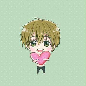 Free!橘真琴Q版