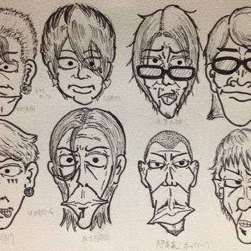オリキャラのラクガキ