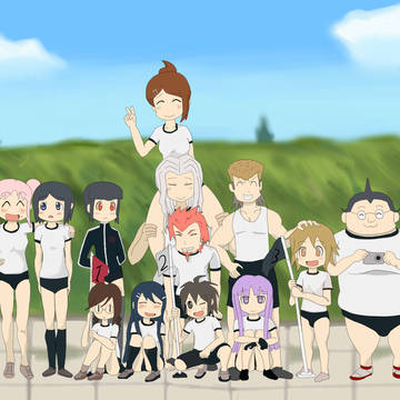ダンガンロンパ集合写真​