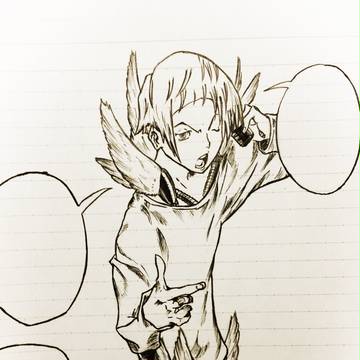 バクマン。模写