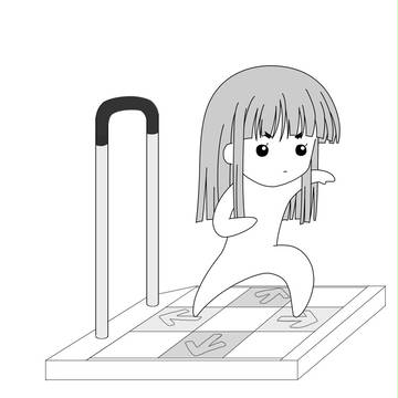 荒ぶるMAX300のポーズ