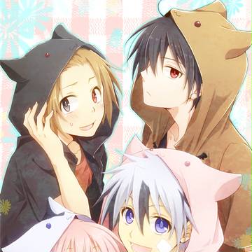 ねこみみぱーかー。