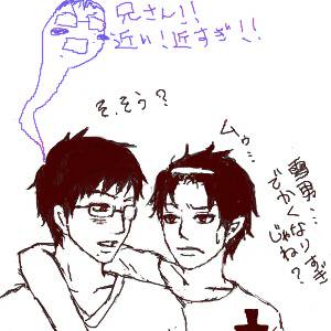 耐える男、雪男