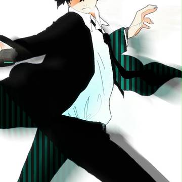 振り返って、狙って。