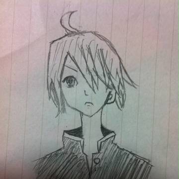 仕事中の落書き