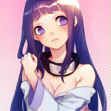 えろっぽいヒナタ描いてみた