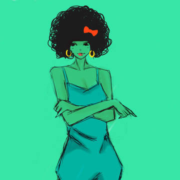 a girl