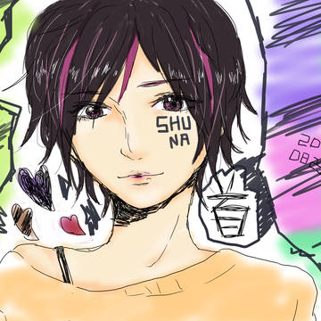 久々に絵をー