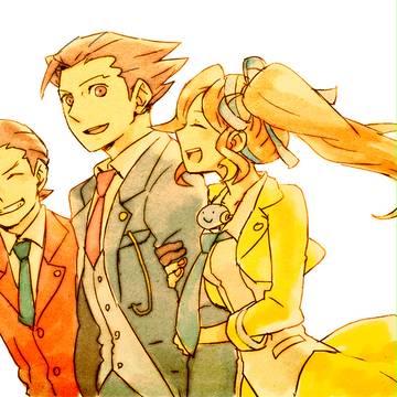 逆裁5らくがき