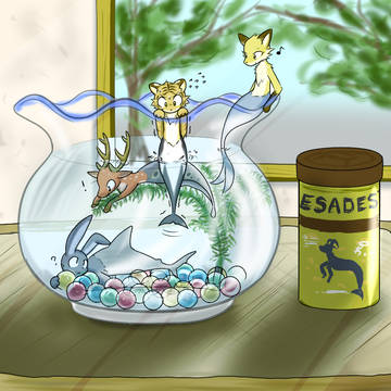 コップで飼える観賞魚