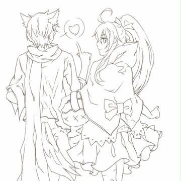 赤（あか）ずきんと狼（おおかみ）おさないとき カイがく