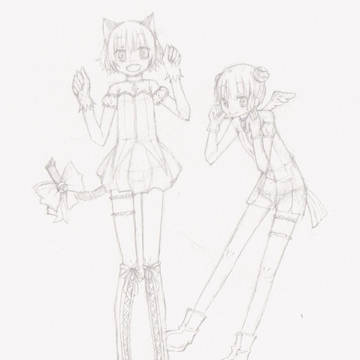 ラフ画